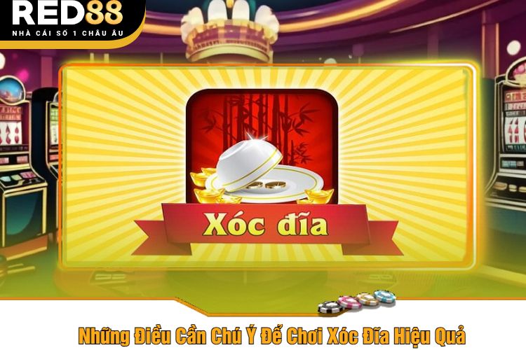 Những Điều Cần Chú Ý Để Chơi Xóc Đĩa Hiệu Quả