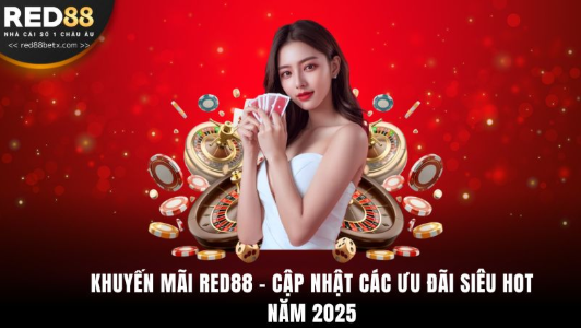 Khuyến mãi Red88 - Cập nhật các ưu đãi siêu hot năm 2025