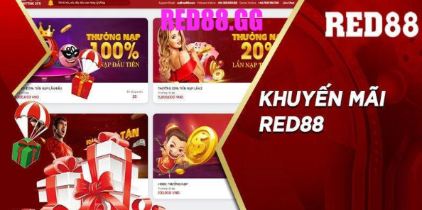 Trang cá độ bóng đá Red88 với nhiều khuyến mãi hấp dẫn cho bet thủ